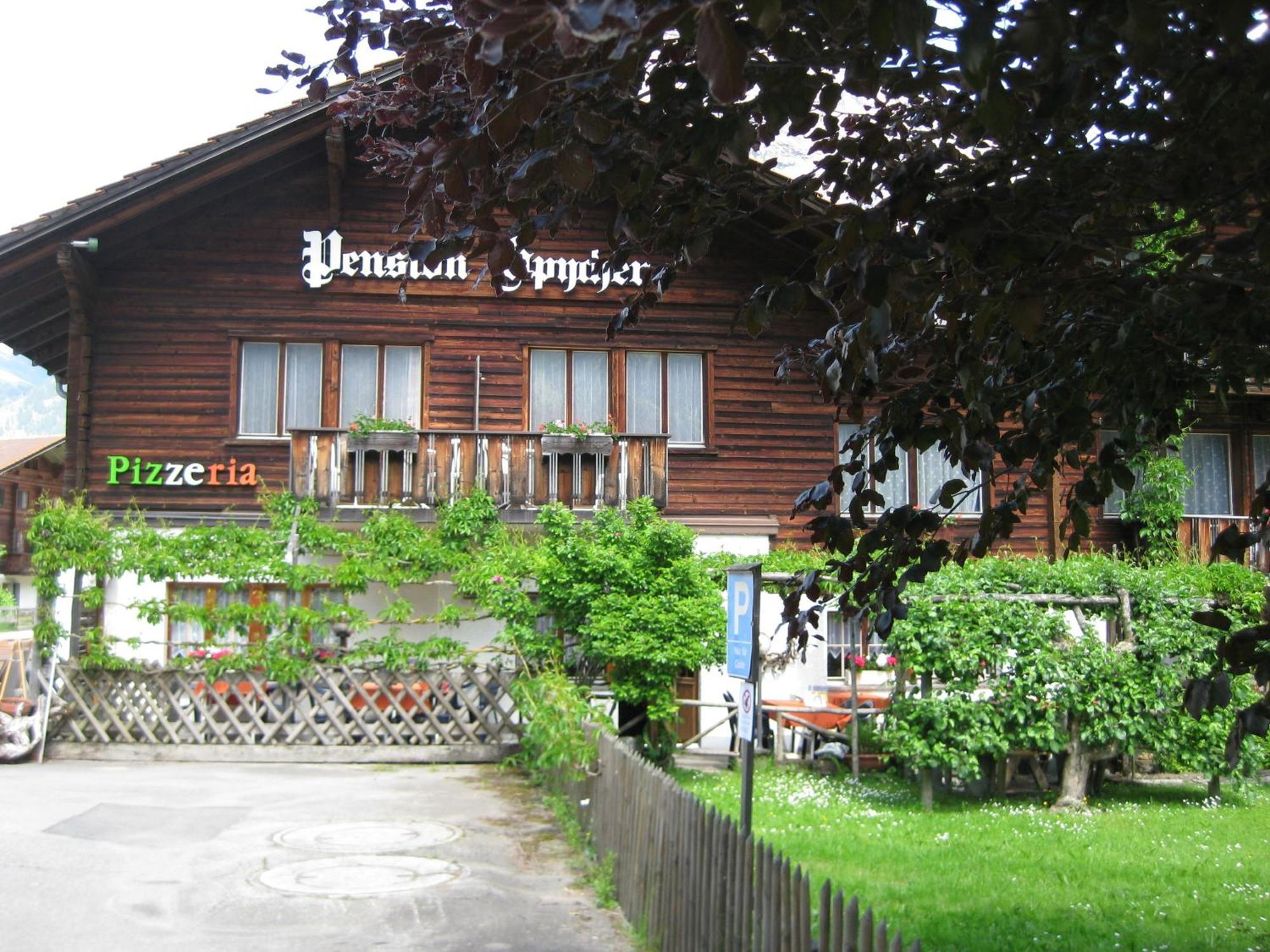 Hotel Pension Spycher Kandersteg Eksteriør billede
